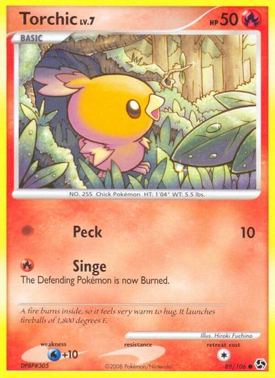 Torchic [Reverse Holo] #89