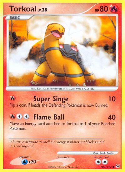Torkoal [Reverse Holo] #100