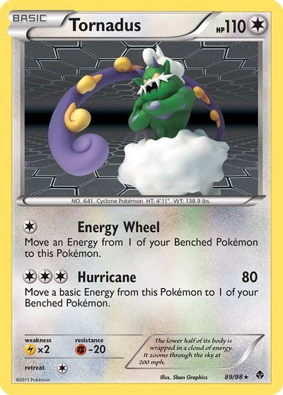 Tornadus [Reverse Holo] #89