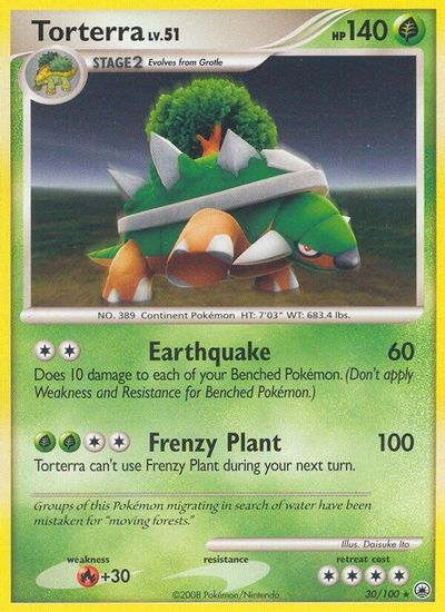 Torterra [Reverse Holo] #30