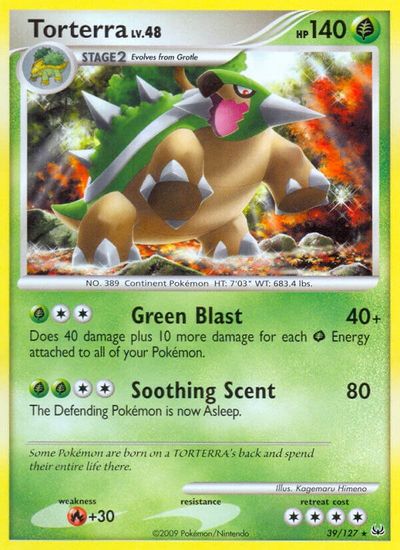 Torterra [Reverse Holo] #39