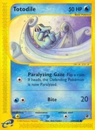 Totodile [Reverse Holo] #135