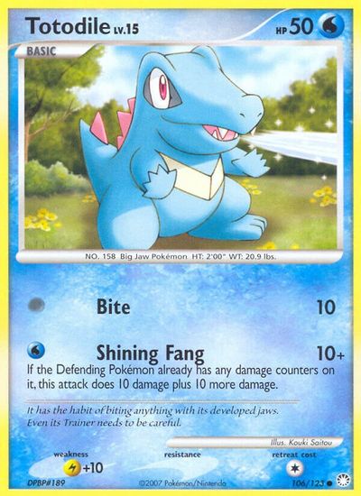 Totodile [Reverse Holo] #106
