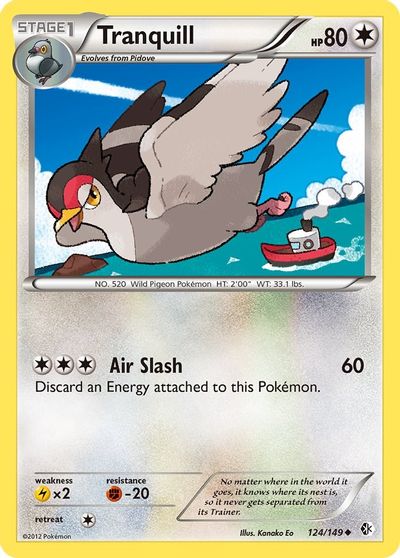 Tranquill [Reverse Holo] #124