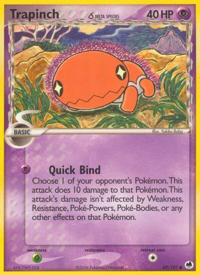 Trapinch [Reverse Holo] #69