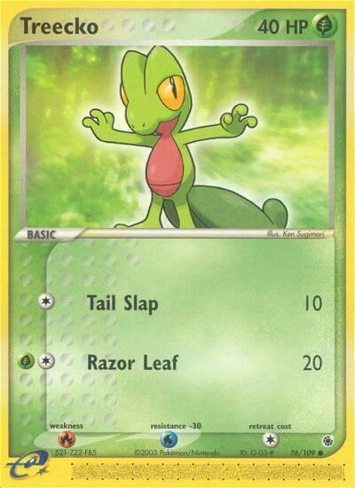 Treecko [Reverse Holo] #76