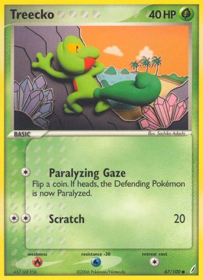 Treecko [Reverse Holo] #67