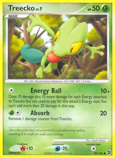 Treecko [Reverse Holo] #90