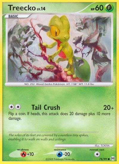 Treecko [Reverse Holo] #78