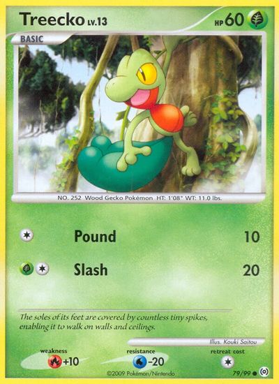Treecko [Reverse Holo] #79