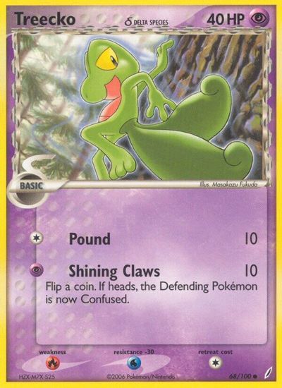 Treecko [Reverse Holo] #68