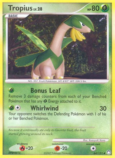 Tropius [Reverse Holo] #64