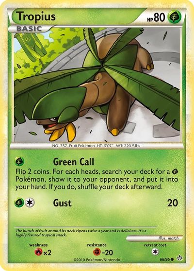 Tropius [Reverse Holo] #66