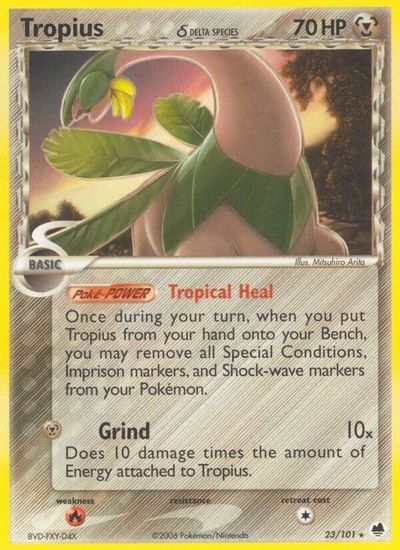 Tropius [Reverse Holo] #23