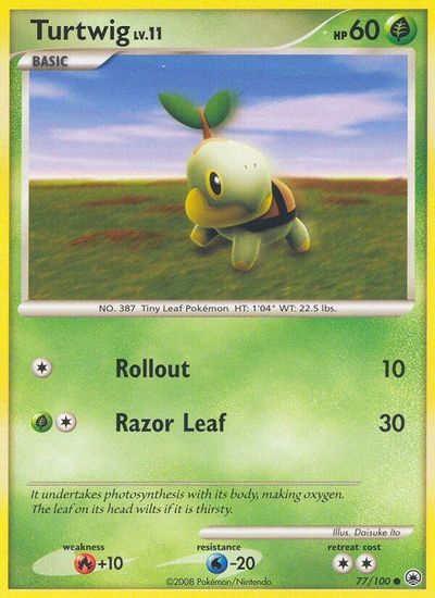 Turtwig [Reverse Holo] #77