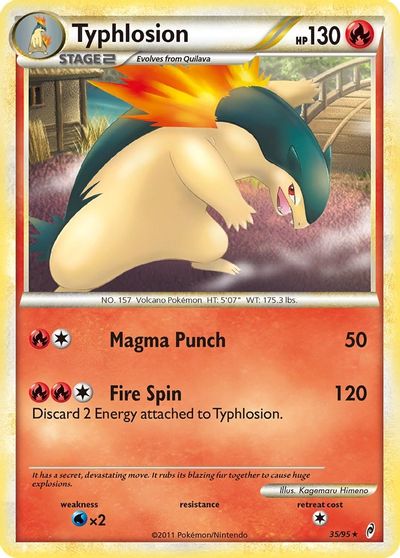 Typhlosion [Reverse Holo] #35