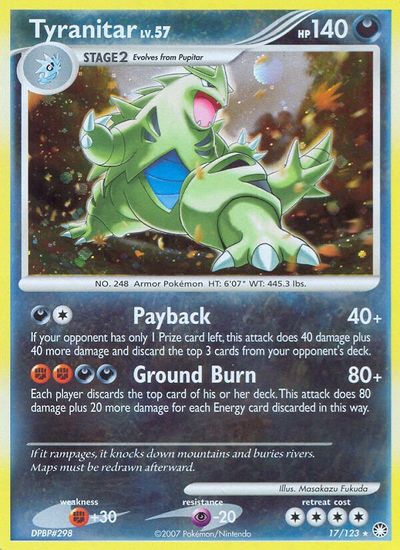 Tyranitar #17