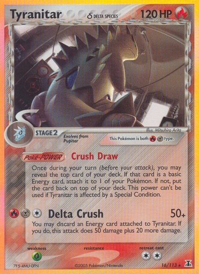 Tyranitar [Reverse Holo] #16