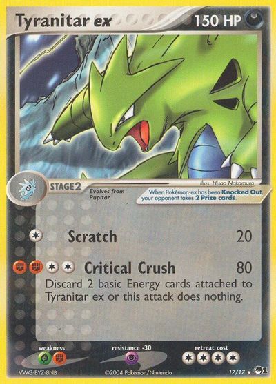 Tyranitar ex [Holo] #17