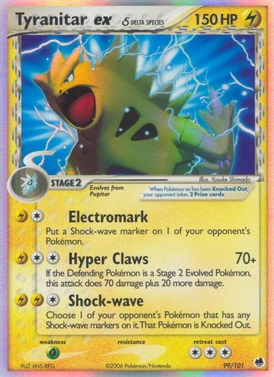 Tyranitar EX #99