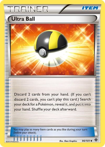 Ultra Ball [Reverse Holo] #90