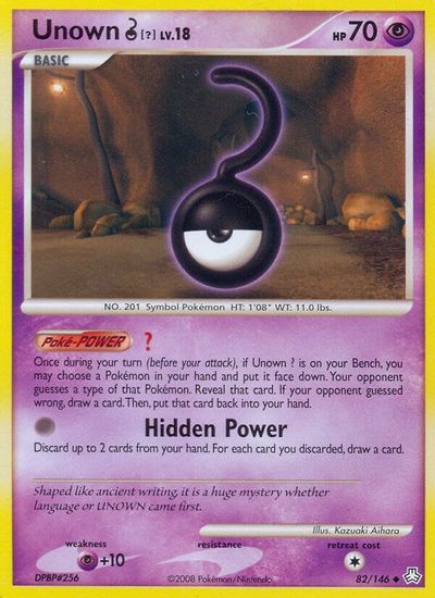 Unown ? [Reverse Holo] #82