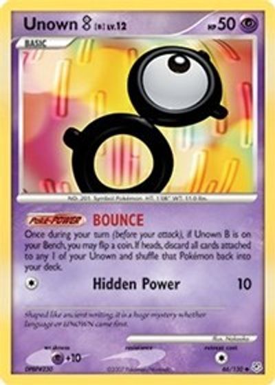 Unown B [Reverse Holo] #66