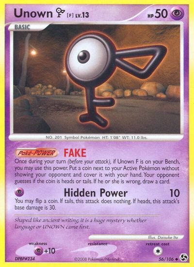 Unown F #56
