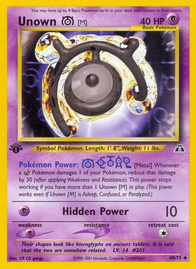 Unown M #49