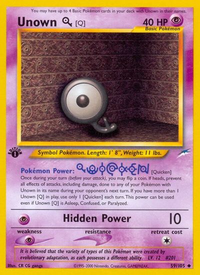 Unown Q #59