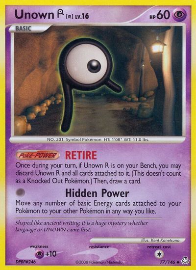 Unown R #77