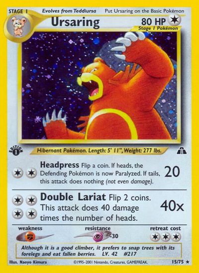 Ursaring [1st Edition] #15