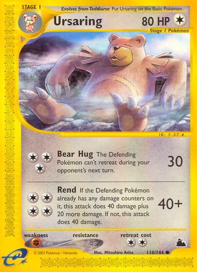 Ursaring [Reverse Holo] #110