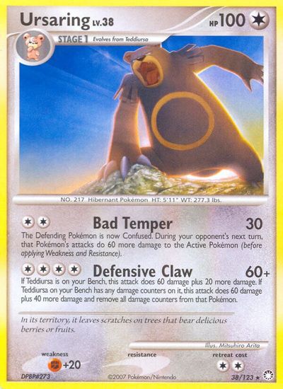 Ursaring [Reverse Holo] #38
