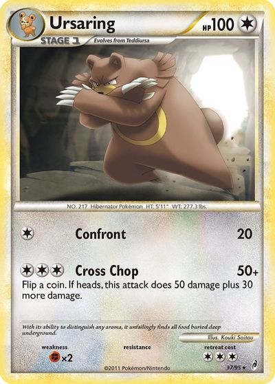Ursaring [Reverse Holo] #37