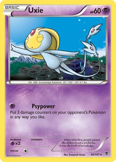 Uxie [Reverse Holo] #36