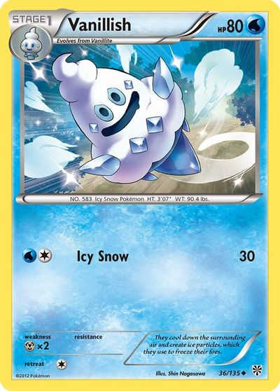 Vanillish [Reverse Holo] #36