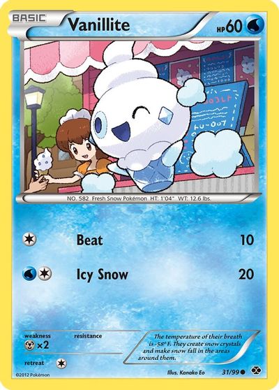 Vanillite [Reverse Holo] #31