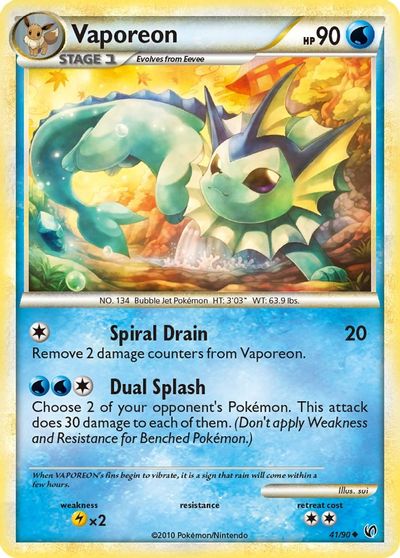 Vaporeon [Reverse Holo] #41