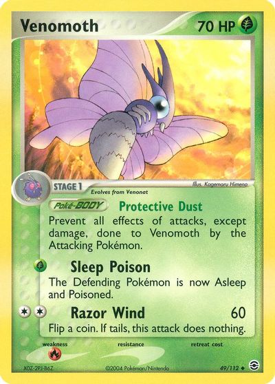 Venomoth [Reverse Holo] #49