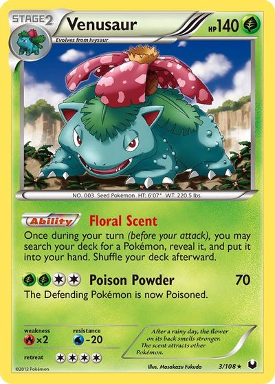 Venusaur [Cosmos Holo] #3
