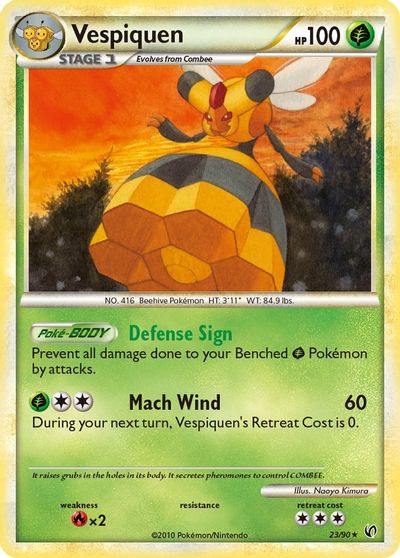 Vespiquen [Reverse Holo] #23
