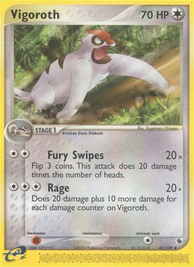 Vigoroth [Reverse Holo] #47
