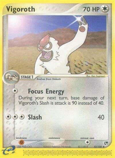 Vigoroth [Reverse Holo] #52