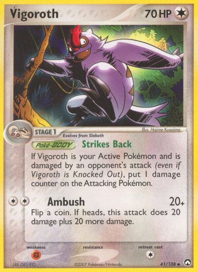 Vigoroth [Reverse Holo] #41