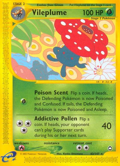 Vileplume [Reverse Holo] #43