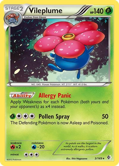 Vileplume [Reverse Holo] #3
