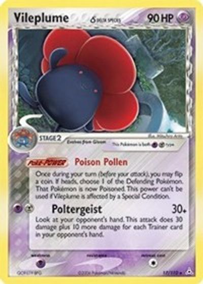 Vileplume [Reverse Holo] #17