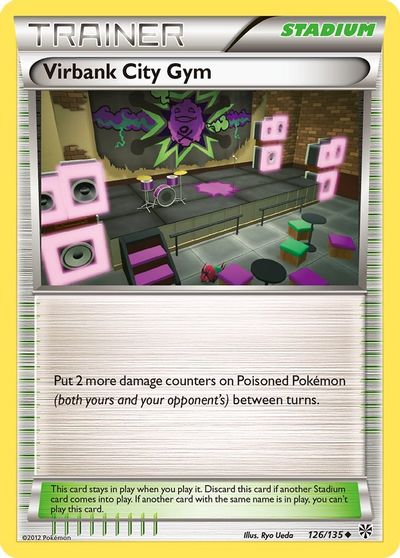 Virbank City Gym [Reverse Holo] #126