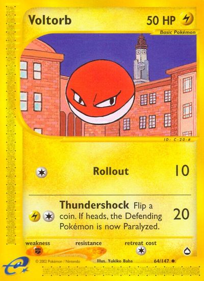 Voltorb [Reverse Holo] #64